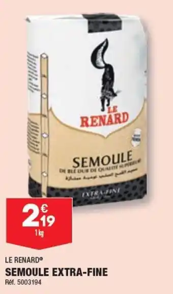 ALDI SEMOULE EXTRA-FINE offre