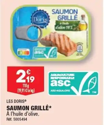 ALDI SAUMON GRILLÉ* offre