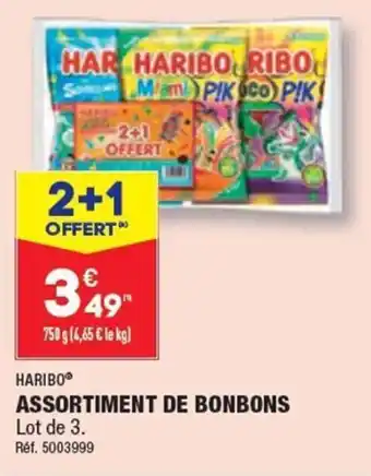 ALDI ASSORTIMENT DE BONBONS offre