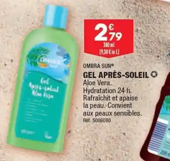 ALDI GEL APRÈS-SOLEIL offre