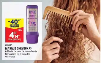 ALDI MASQUE CHEVEUX offre