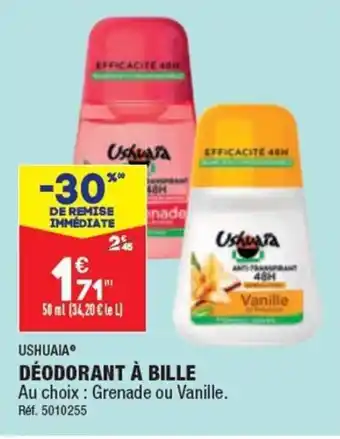 ALDI DÉODORANT À BILLE offre