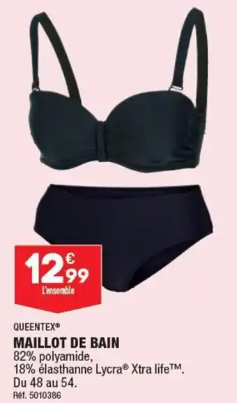 ALDI MAILLOT DE BAIN offre