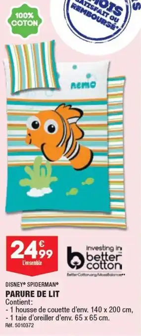 ALDI PARURE DE LIT offre