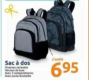 Action Sac à Dos offre