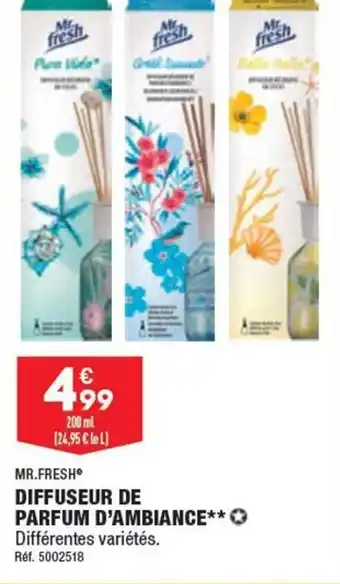 ALDI DIFFUSEUR DE PARFUM D'AMBIANCE*** offre