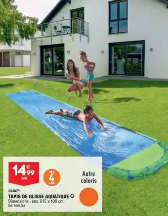 ALDI TAPIS DE GLISSE AQUATIQUE offre