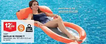 ALDI MATELAS DE PISCINE offre