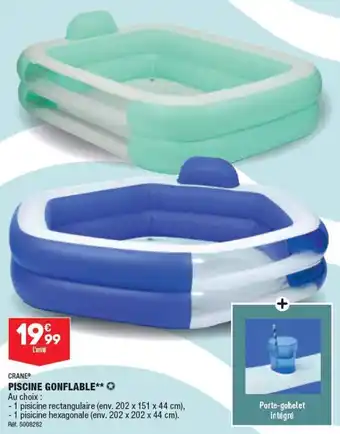 PISCINE GONFLABLE**