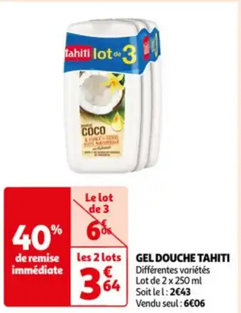 GEL DOUCHE TAHITI