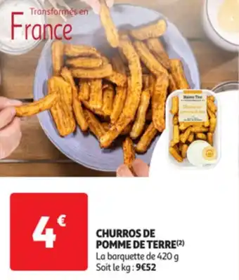 Auchan CHURROS DE POMME DE TERRE (2) offre