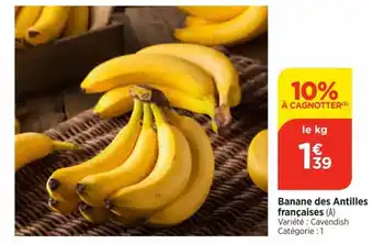 Banane des Antilles françaises (A)