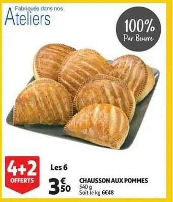 Auchan Direct Chausson Aux Pommes offre
