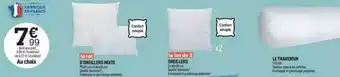 Centrakor Le Lot D'oreillers Mixte, Le Lot De 2 Oreillers, Le Traversin offre