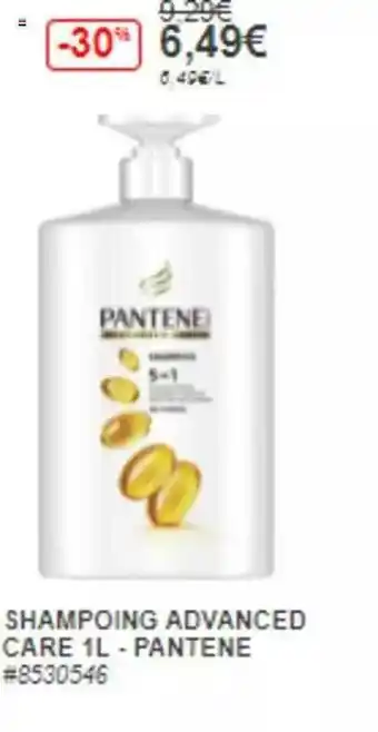 Costco Shampoing Advanced Care 1l - Pantene offre