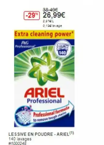 Costco Lessive En Poudre - Ariel offre