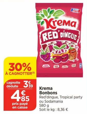 Bi1 Krema Bonbons offre