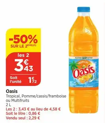 Bi1 Oasis offre