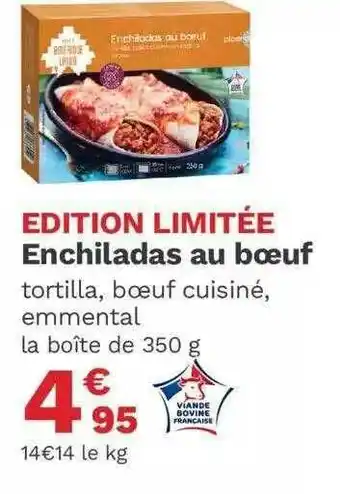 Picard Enchiladas Au Bœuf offre