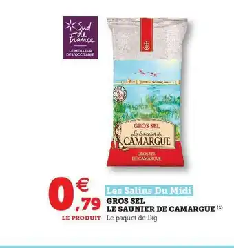 Gros Sel Le Saunier De Camargue Les Salins Du Midi