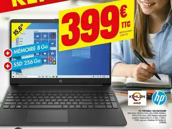 Plein ciel Pc Portable 15s-eq1030nf Hp offre