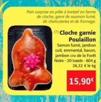 Cloche garnie Poulaillon