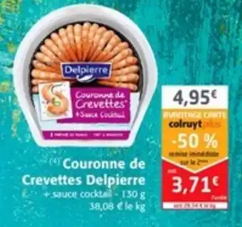 Colruyt Couronne de Crevettes Delpierre offre