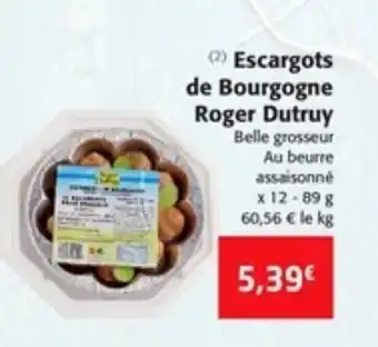Colruyt Escargots de Bourgogne Roger Dutruy offre