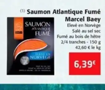 Colruyt Saumon Atlantique Fumé Marcel Baey offre