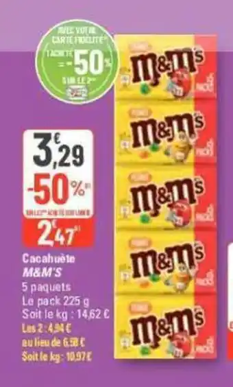 Cacahuète M&M'S