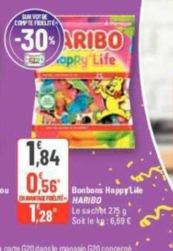 G20 Bonbons happy Life haribo offre
