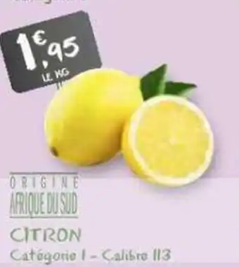 G20 CITRON offre