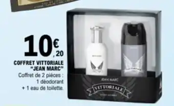 COFFRET VITTORIALE “JEAN MARC” Coffret de 2 pièces :
