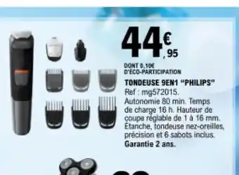E.Leclerc TONDEUSE 9EN1 "PHILIPS" offre