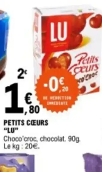 PETITS CĆURS "LU"