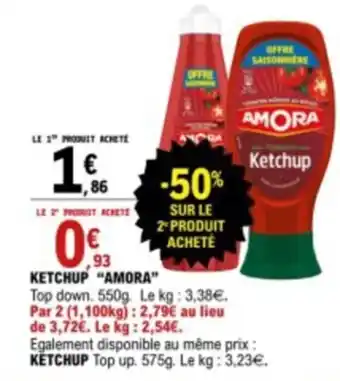 E.Leclerc KETCHUP "AMORA” offre