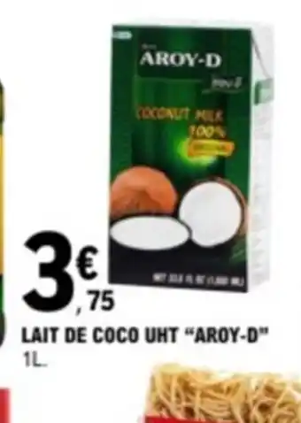 LAIT DE COCO UHT “AROY-D” 1L.