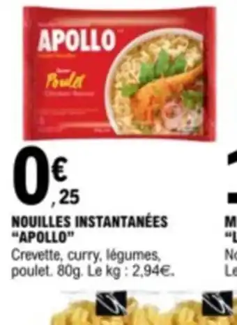 E.Leclerc NOUILLES INSTANTANÉES "APOLLO" offre