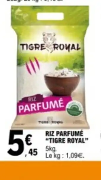 E.Leclerc RIZ PARFUMÉ TIGRE ROYAL" offre