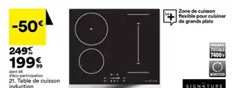 BUT 21. Table de cuisson induction offre