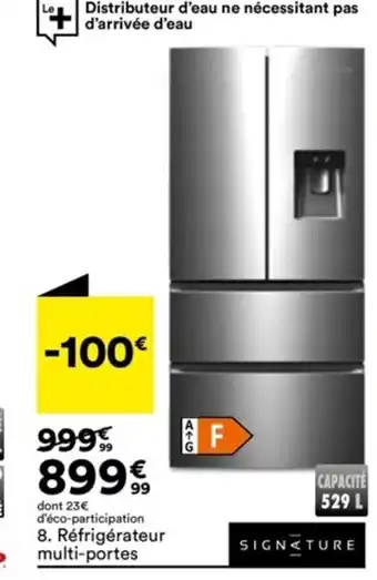 BUT 8. Réfrigérateur multi-portes offre