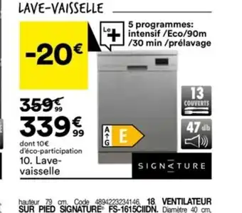 BUT LAVE-VAISSELLE offre