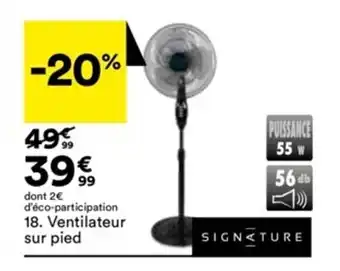 BUT 18. Ventilateur sur pied offre