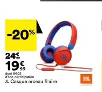 3. Casque arceau filaire