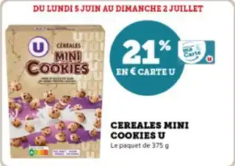 CEREALES MINI COOKIES U