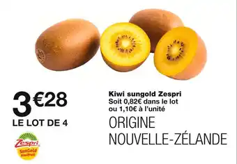 Kiwi sungold zespri