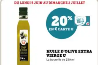 Super U HUILE D'OLIVE EXTRA VIERGE U offre