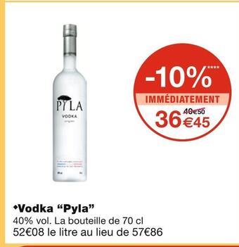 Monoprix Pyla vodka offre