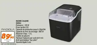 Netto Radiola machine à glaçons offre