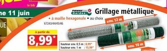 Grillage metallique